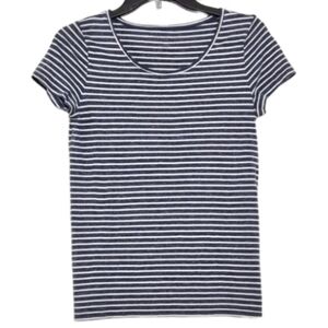 Ann Taylor Factory Modal Blend Striped Top